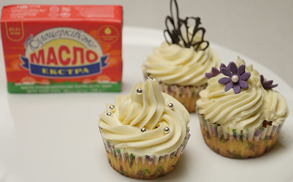 Капкейки з вершковим кремом
